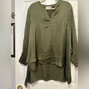 Olive Green Women's Top